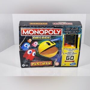Hasbro Pac-Man Monopoly Arcade Edition * Board Game